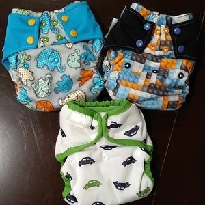 Cloth diaper lot Elemental joy & Modia